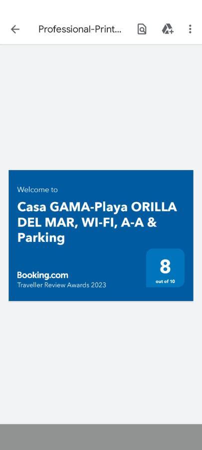Casa Gama-Playa Orilla Del Mar, Beach And Town Boxol Екстериор снимка